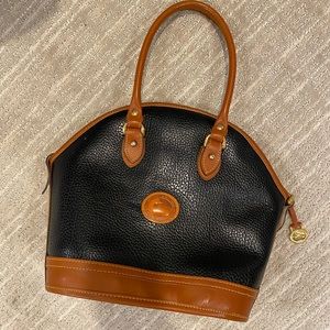 Vintage Dooney & Bourke handbag black and brown